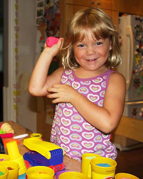 Fun with Playdoh