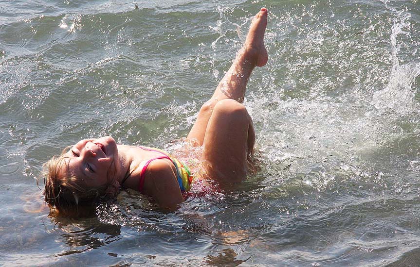 Splashing in the Waves