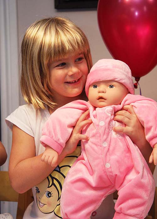 Rachel Gets a Baby for her Birthday!