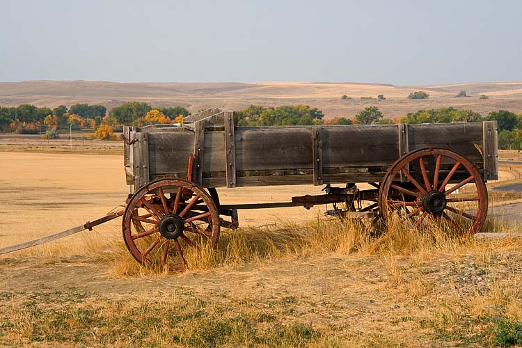 Wagon on a Hilltop