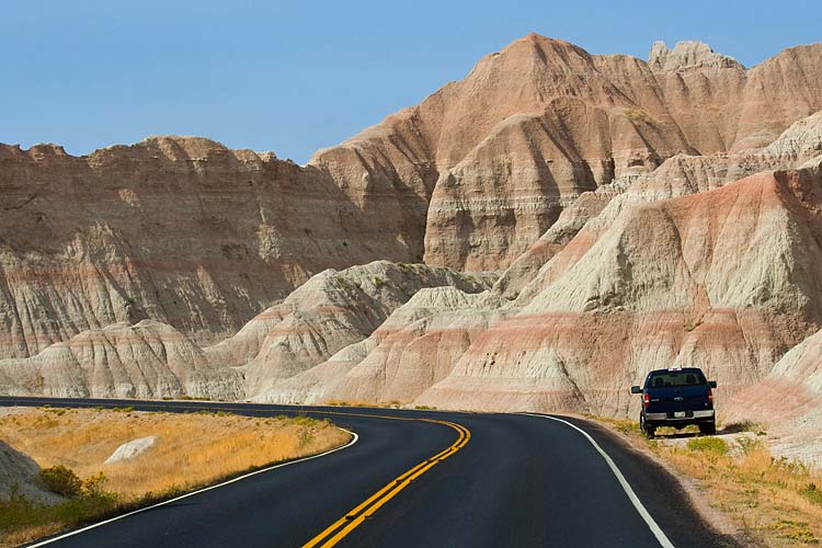 Driving Through the Badlands