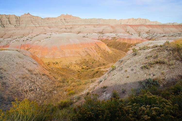 Approaching Yellow Mounds Area