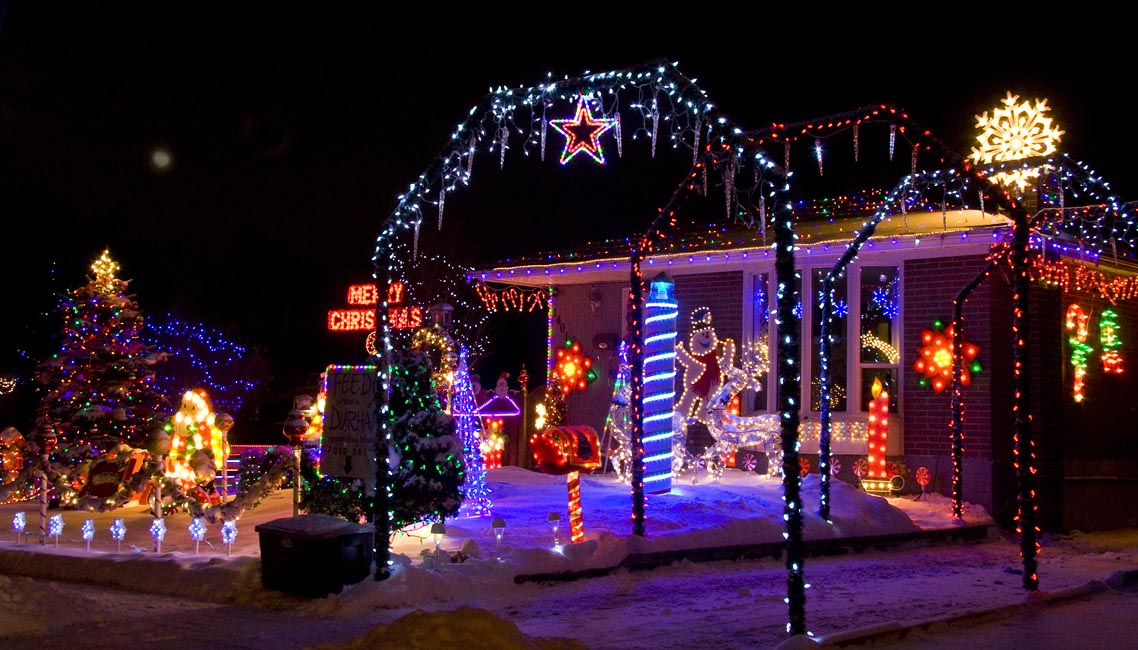More Elaborate Christmas Lighting