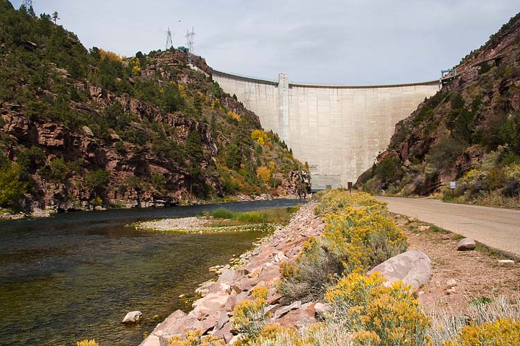 the Dam From Below