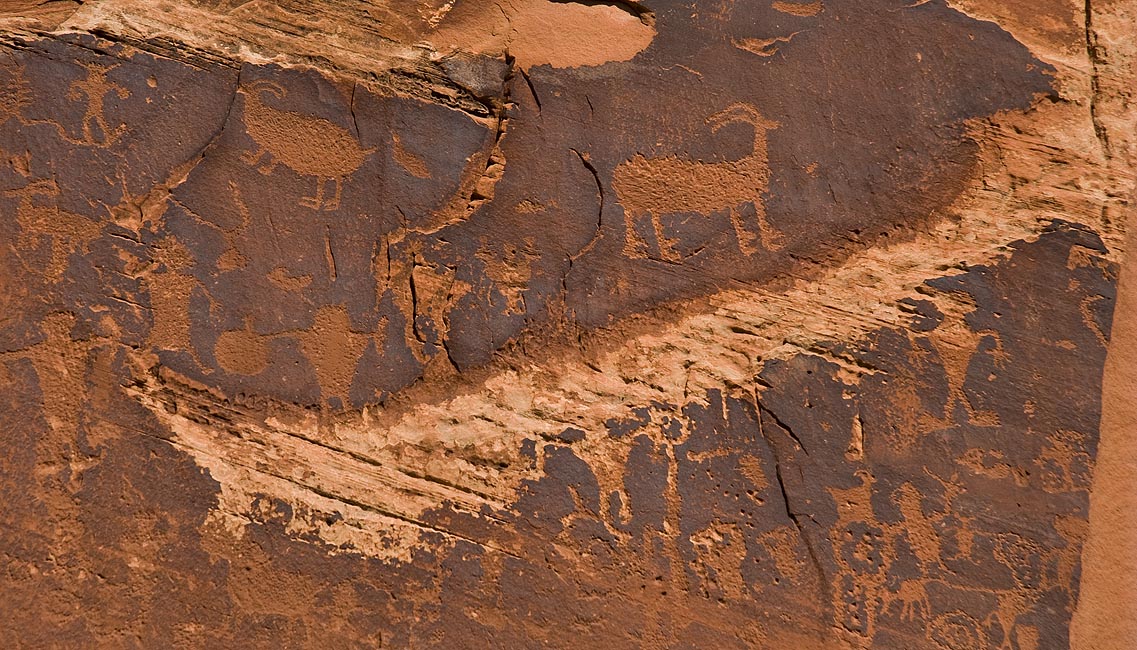 Petroglyphs High Above Us