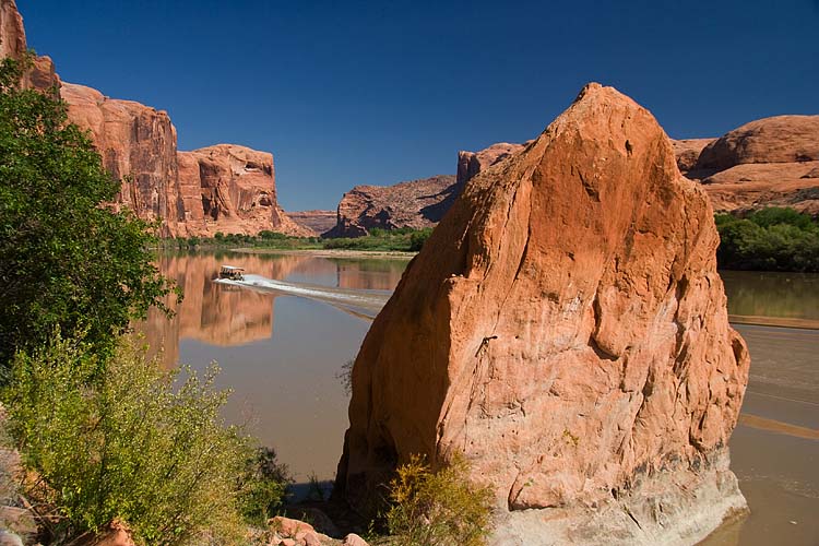 Jet Boat on the Colorado