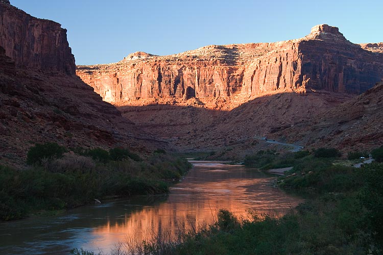 Evening, Back Along the Colorado