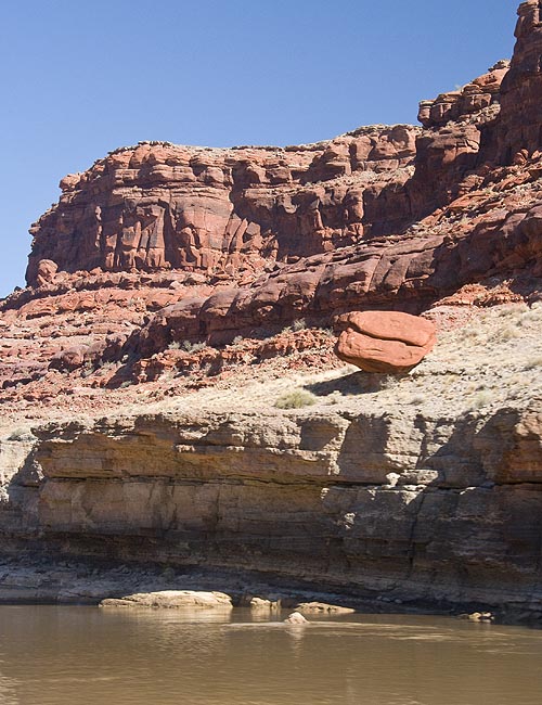A Giant Balanced Rock