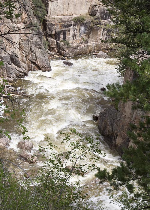 Rushing Through the Canyon