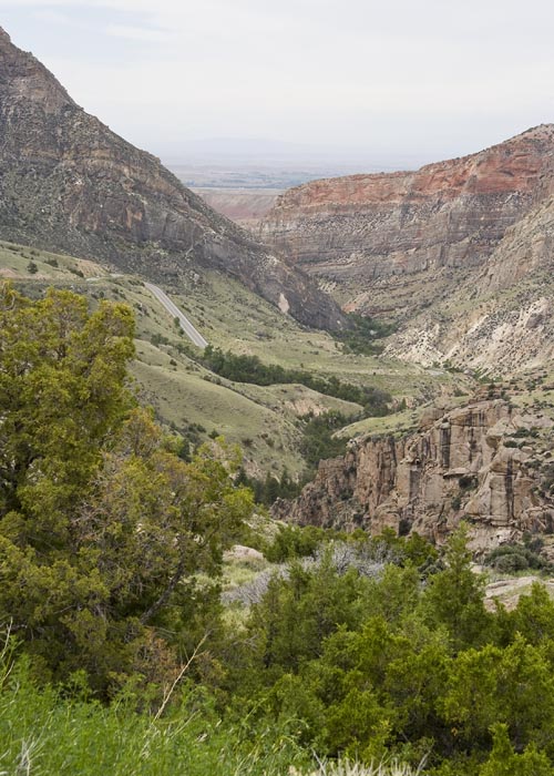 Heading Down into Shell Canyon