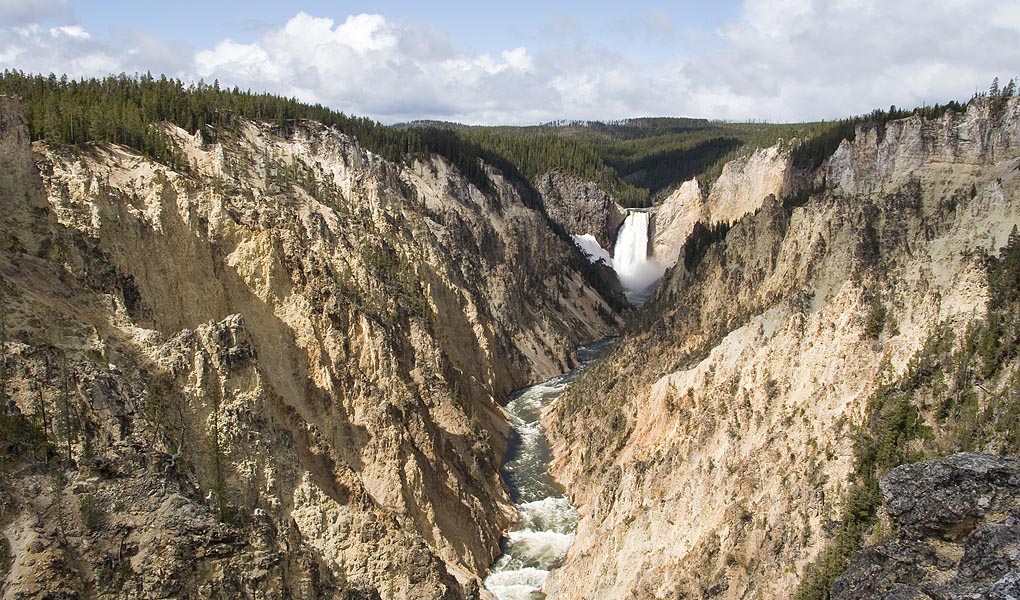 the Spectacular Lower Falls