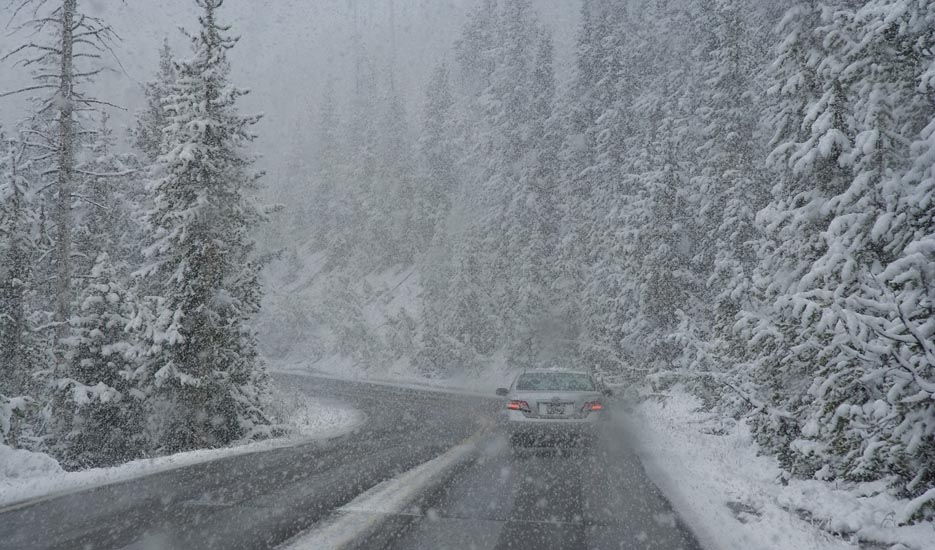 Driving in a Blizzard