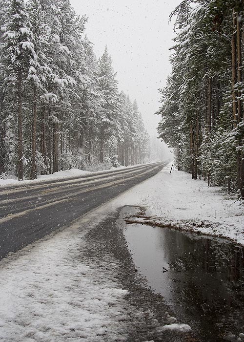 Road Starting to Clear