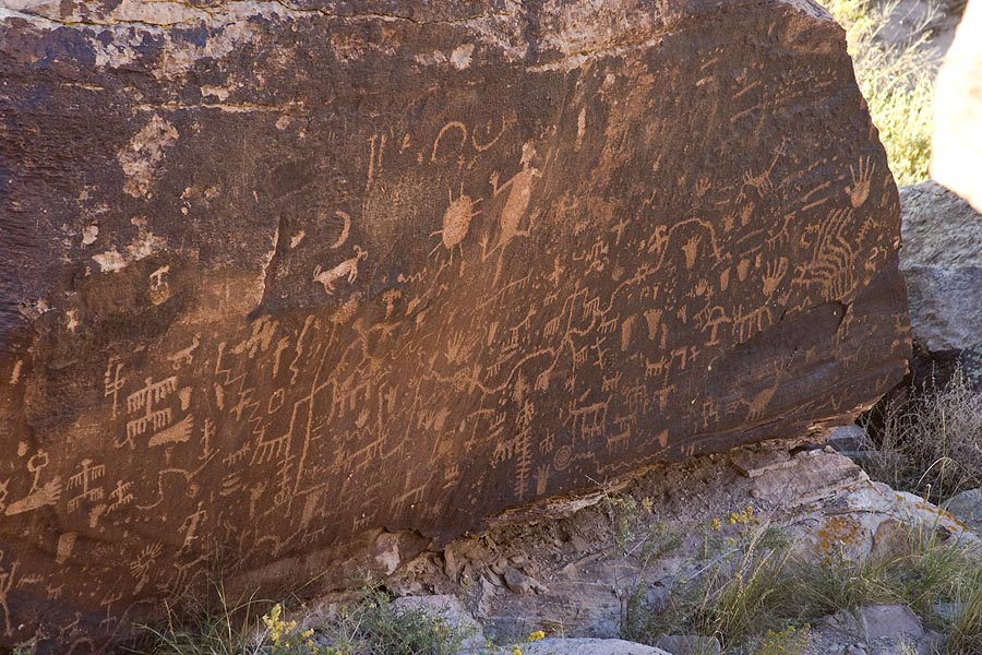 Covered with Petroglyphs