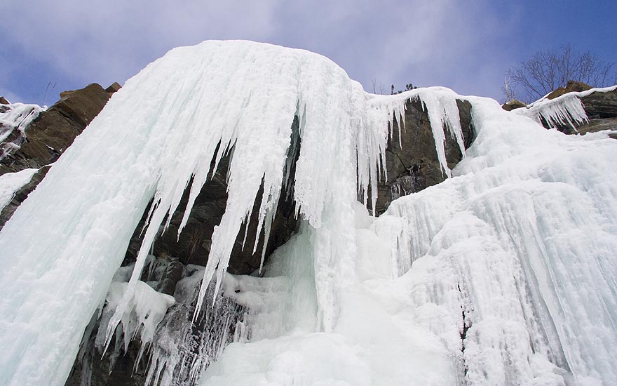 Massive Icicles Above Us