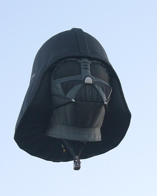Darth Vadar Comes Floating By
