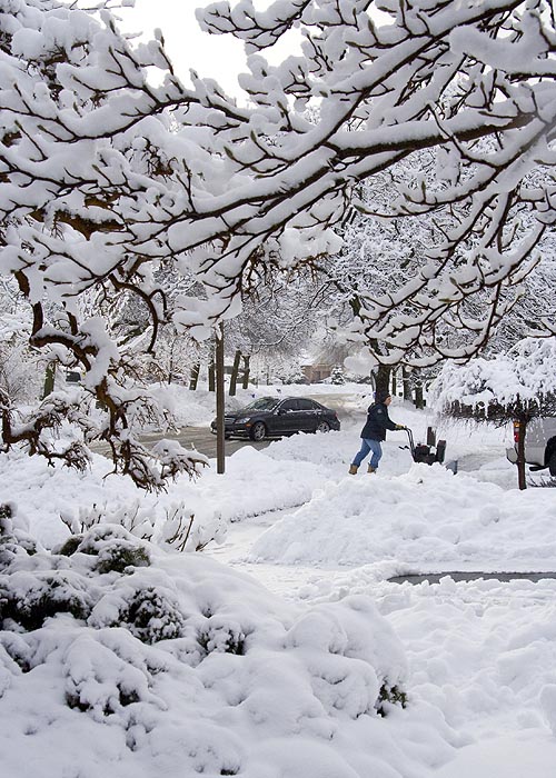 Clearing the Snow