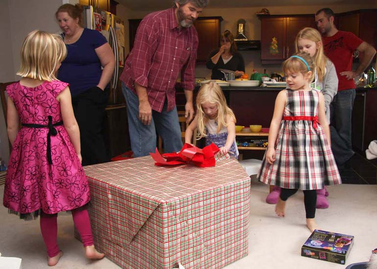 A Giant Gift for Natalya