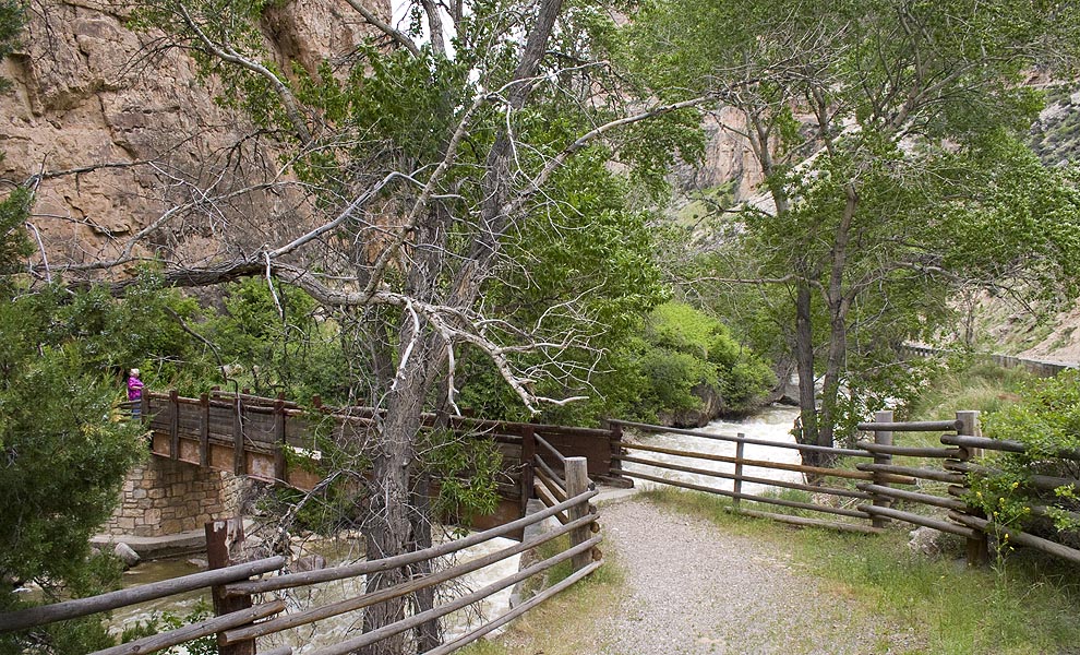 Foot Bridge over Shell Creek