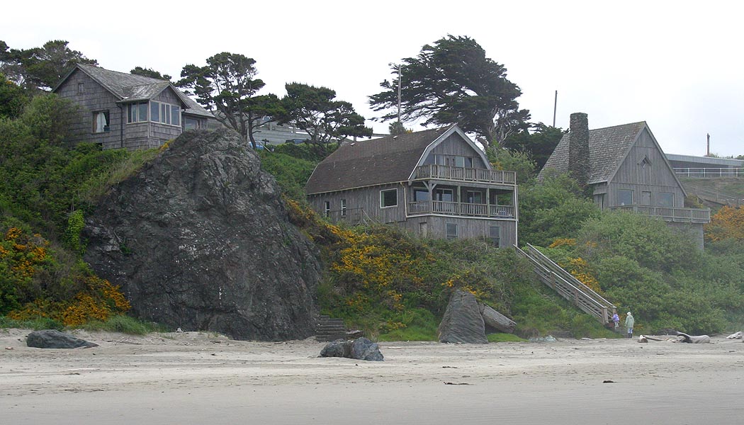 Houses Overlooking the Beach