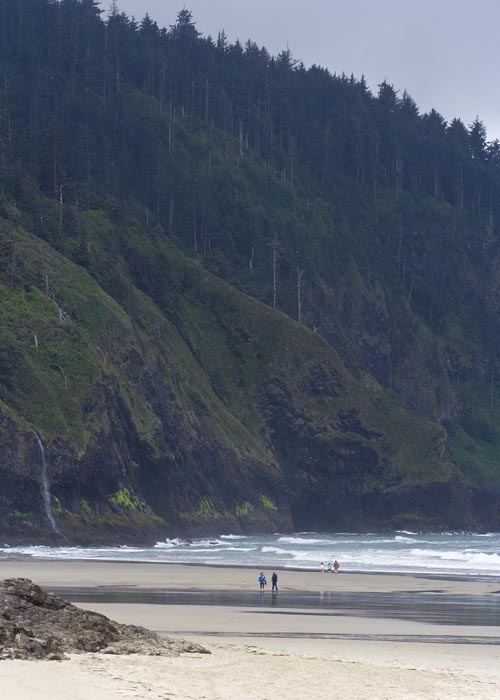 Dwarfed by the Scenery