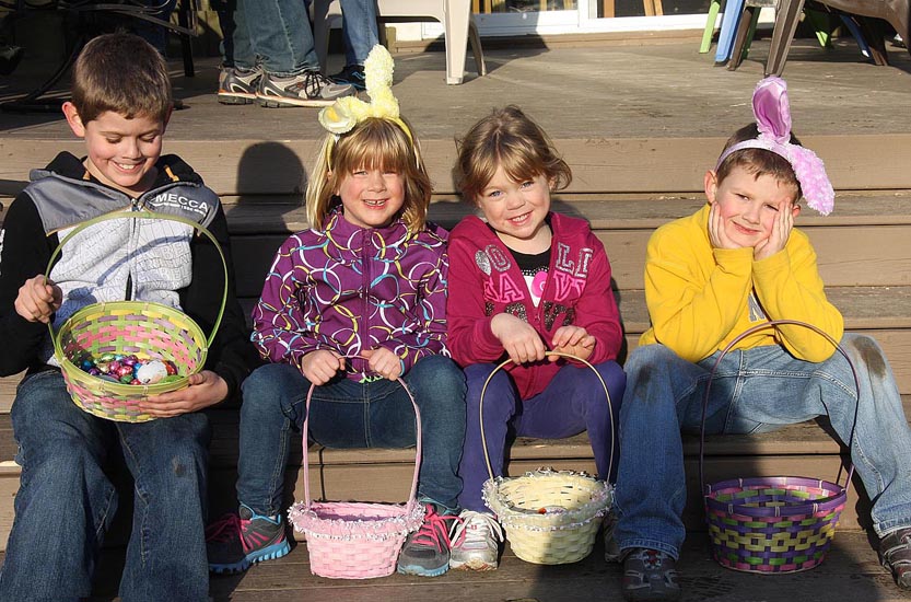 After the Easter Egg Hunt