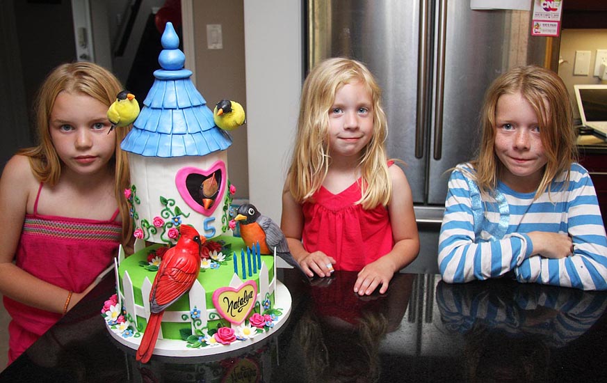 Natalya with Cousins Cadence and Hailey