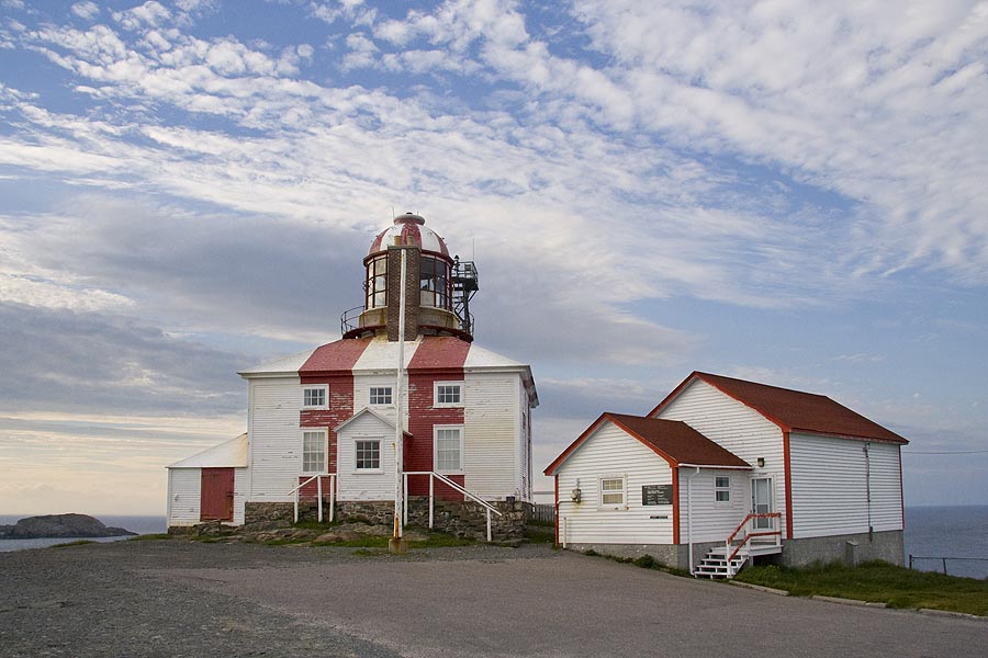 the Famous Red & White Lighthouse at Cape Bonavista