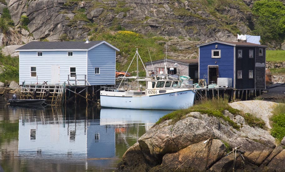 Blue in Burgeo