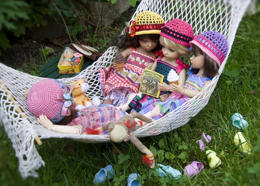Relaxing in the Hammock