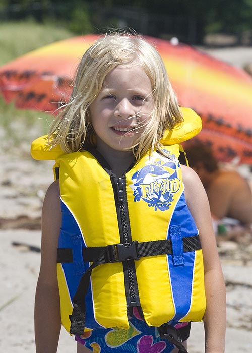 Natalya's all set to go out in a Boat too