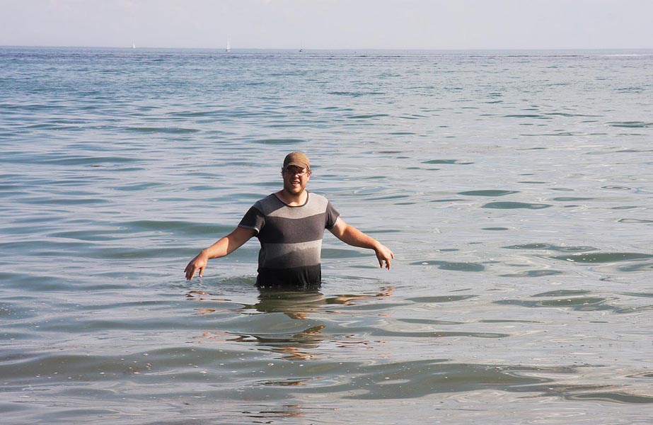 Cooling Off in the Lake