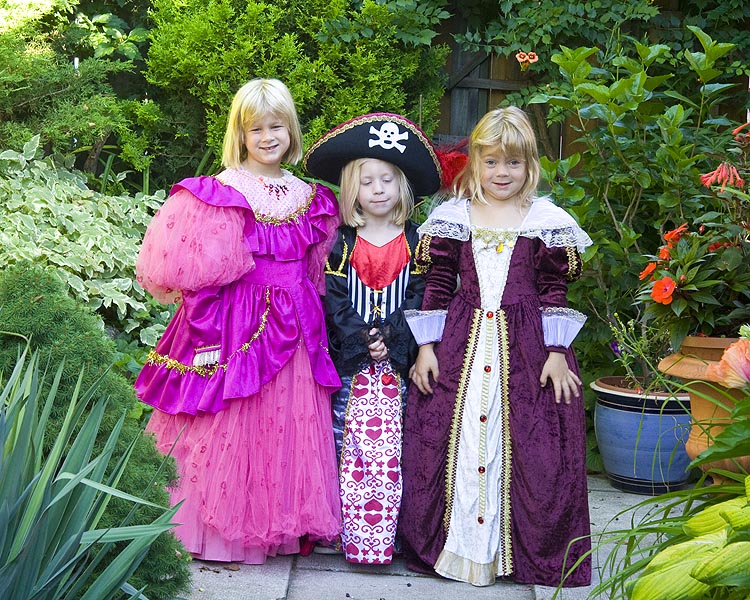 Trying On Costumes