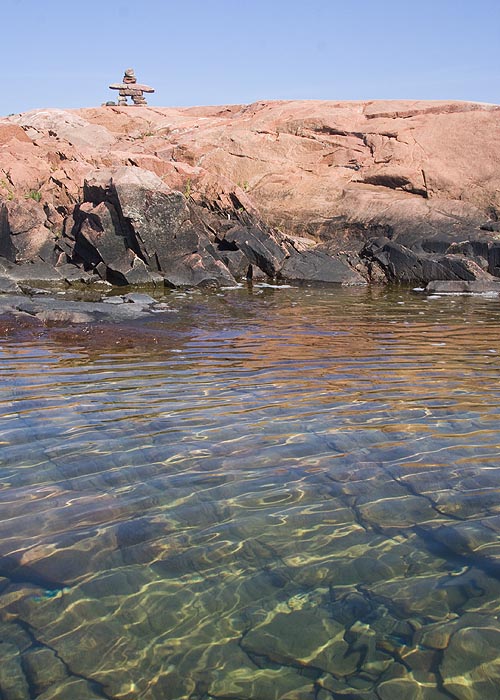 Inukshuk on the Rocks