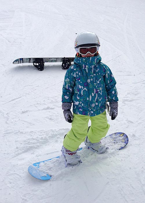 Teagan Gives it a Try Too
