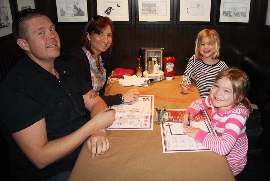 Out for Lunch on Marianne's Birthday