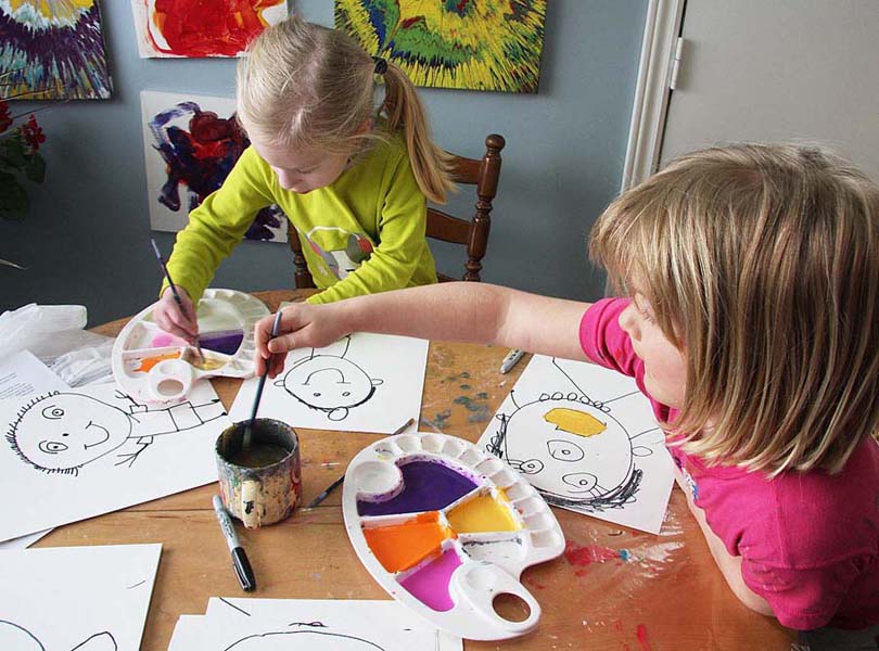 Drawing Family Portraits