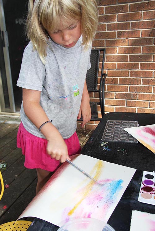 Rachel Paints Hers