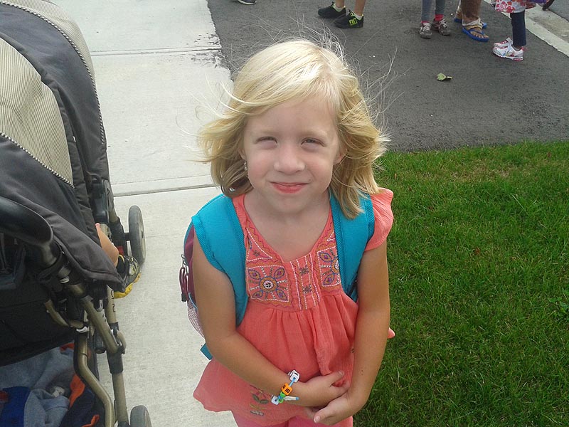 Natalya Waiting for the Bus