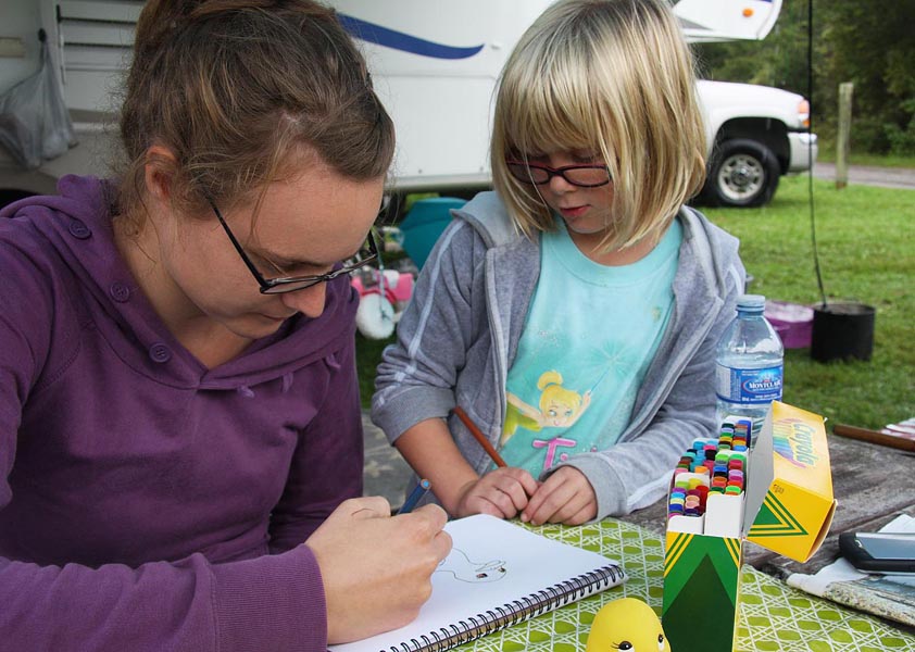 Drawing with Melissa