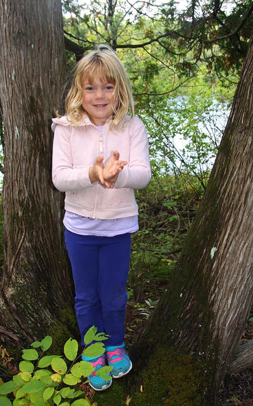 Teagan in the Woods