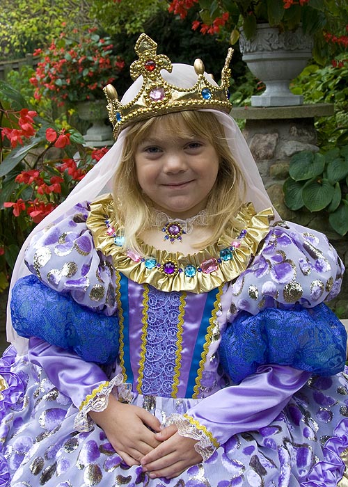 Teagan in Her Princess Costume