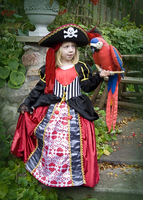 the Pirate Queen and Her Parrot