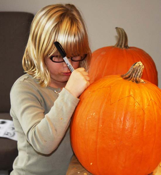 Designing a Jack-O-Lantern