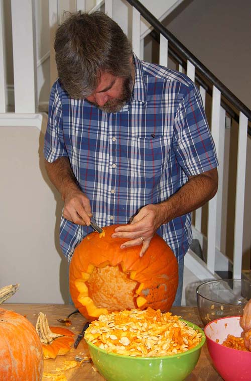 Carving a Face