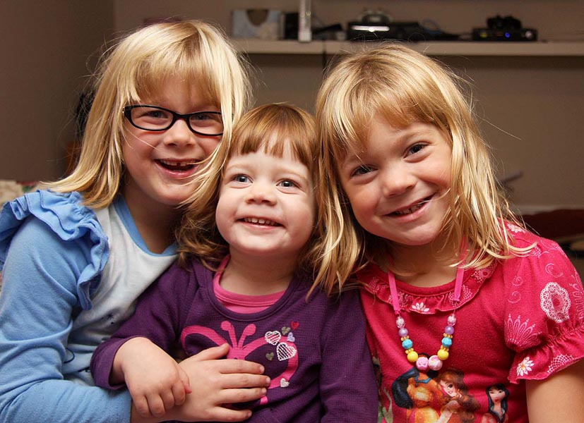 Rachel, Marie, and Teagan