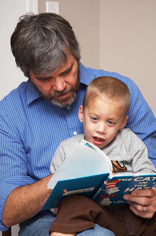 Reading to Andrew