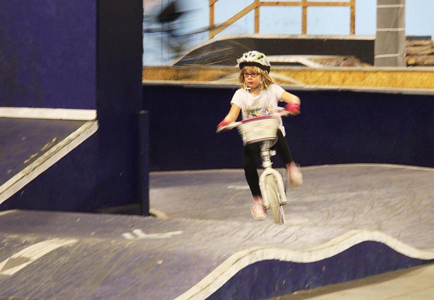 Flying Around the Corner!