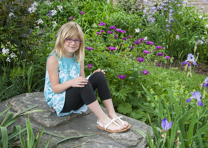 Rachel in the Garden