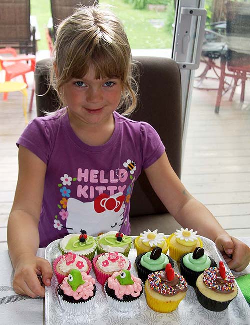 Teagan and Her Cupcakes